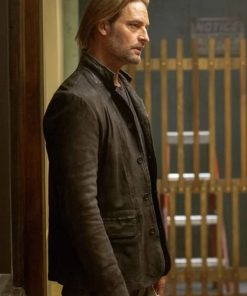 Colony Josh Holloway Brown Leather Jacket