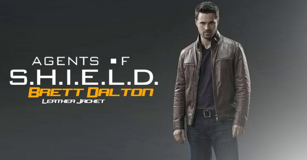 Brett Dalton Agents Of Shield Leather Jacket