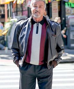 Tulsa King Sylvester Stallone Leather Jacket