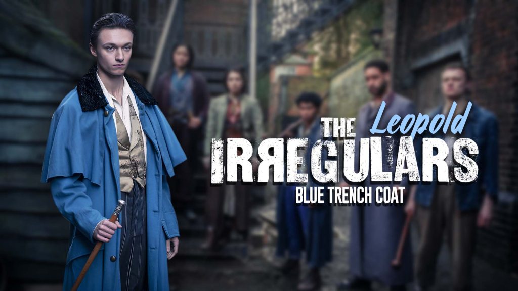 Leopold The Irregulars Blue Trench Coat