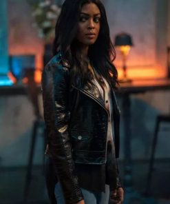Javicia Leslie Batwoman Leather Biker Jacket