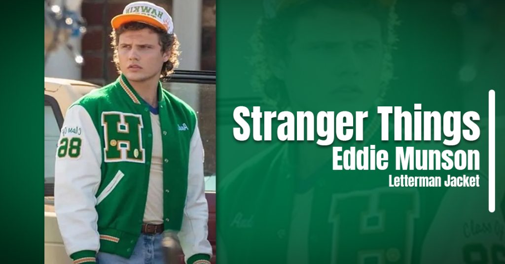 Stranger Things S04 Eddie Munson Letterman Jacket