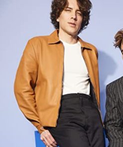 Cody Fern Fairyland Brown Leather Jacket