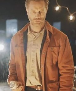 Karl Who Are You People Devon Sawa Brown Cotton Jacket