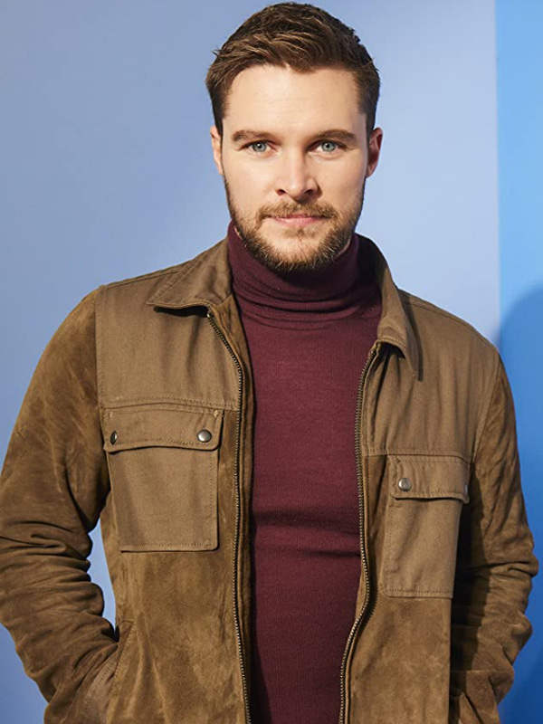Flora and Son Ian Brown Suede Leather Jacket Jack Reynor Flora and Son Ian Brown Suede Leather Jacket