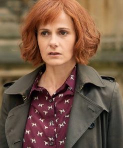 Gillian Chamberlain A Discovery of Witches Trench Coat