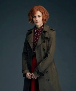 Gillian Chamberlain A Discovery of Witches Louise Brealey Trench Coat