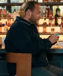 Jonah Hill You People Blue Cotton Jacket