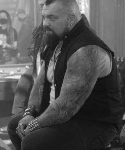 Eddie Hall The Expendables 4 Black Vest