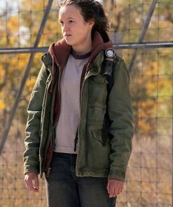 Bella Ramsey The Last Of Us Ellie Williams Green Jacket