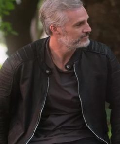 Juan Pablo Medina Dad Wanted Alberto Leather Jacket