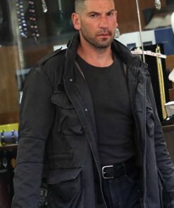 Frank Castle Daredevil M-65 Field Black Cotton Jacket