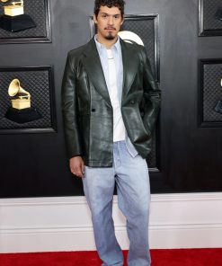 Omar Apollo Grammy 2023 Leather Jacket
