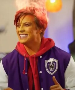 Heath Burns Monster High The Movie Varsity Jacket