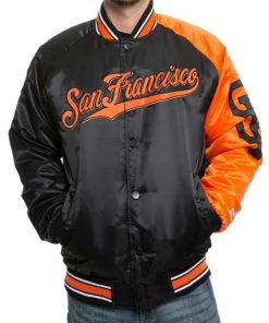 San Francisco Giants Black And Orange Jacket