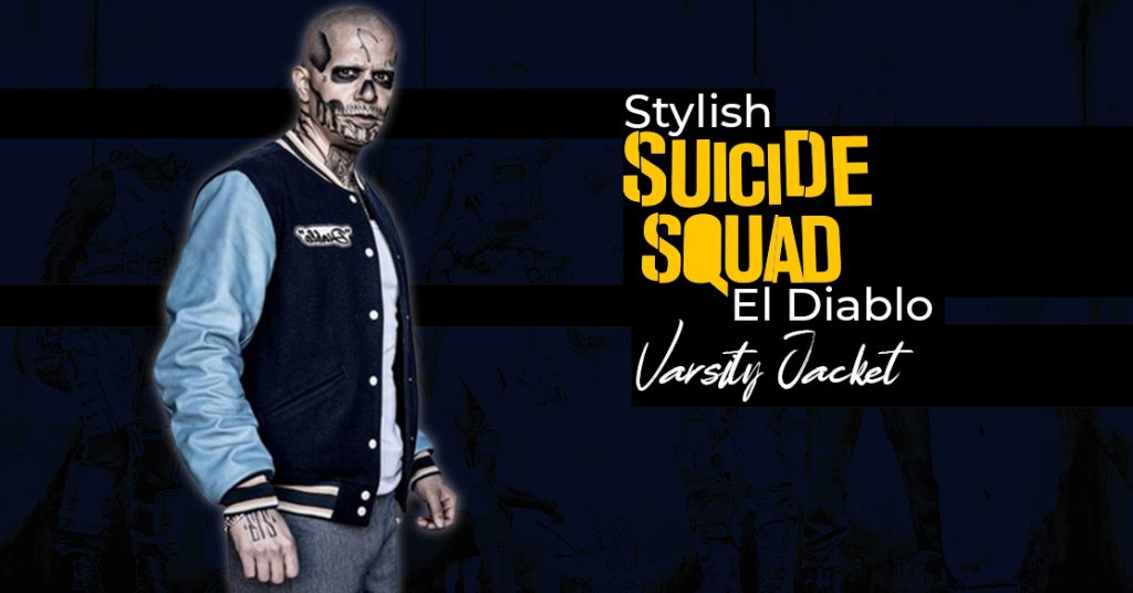 Suicide Squad El Diablo Varsity Jacket