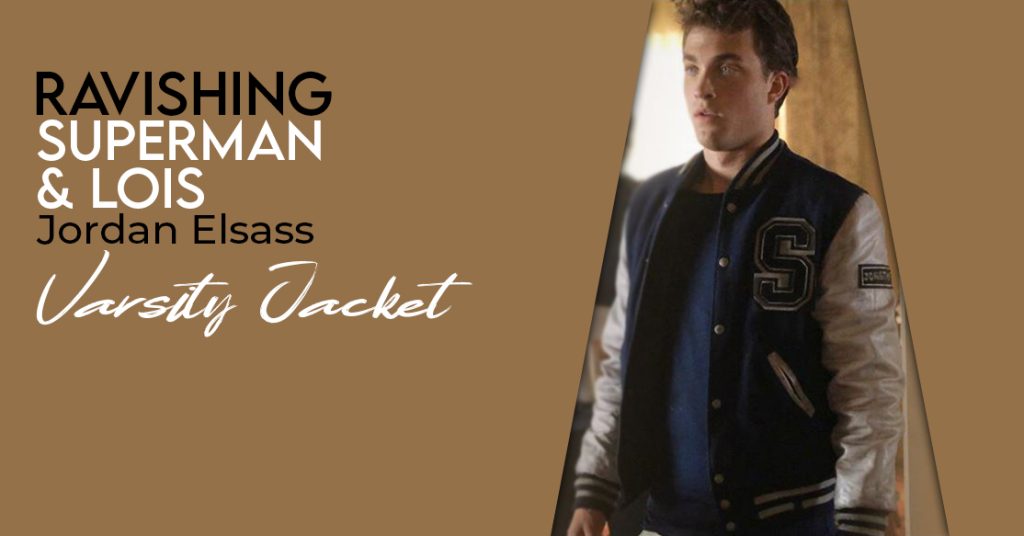Superman & Lois Jordan Elsass Varsity Jacket