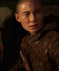 Lev The Last Of Us Brown Leather Coat