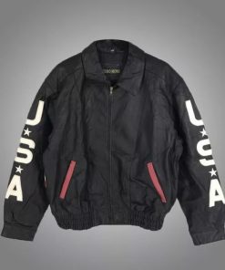 Vintage USA Flag Jacket
