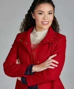 Welcome to Valentine Kathryn Davis Red Wool Coat