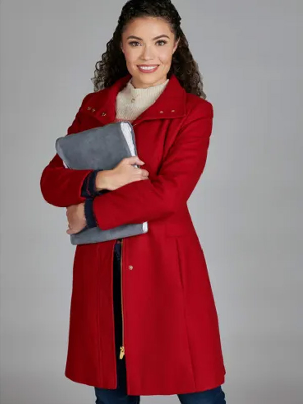 Welcome to Valentine Kathryn Davis Red Wool Coat Olivia Welcome to Valentine Kathryn Davis Red Wool Coat