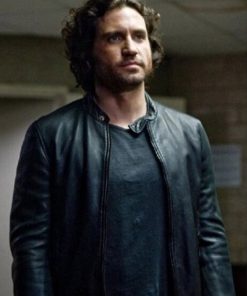 Aguirre Jungle Cruise 2021 Edgar Ramírez Black Leather Jacket