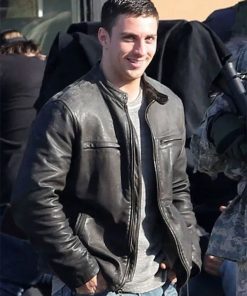 Aaron Taylor-Johnson Godzilla Black Jacket