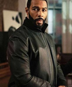 Power Omari Hardwick Black Leather Jacket