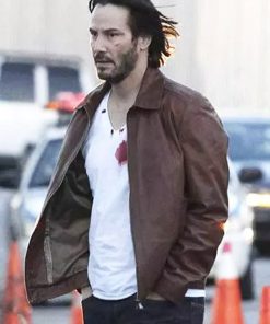 John Wick Keanu Reeves Leather Jacket