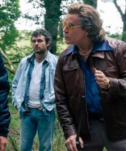 Ray Liotta Cocaine Bear Syd Brown Leather Jacket