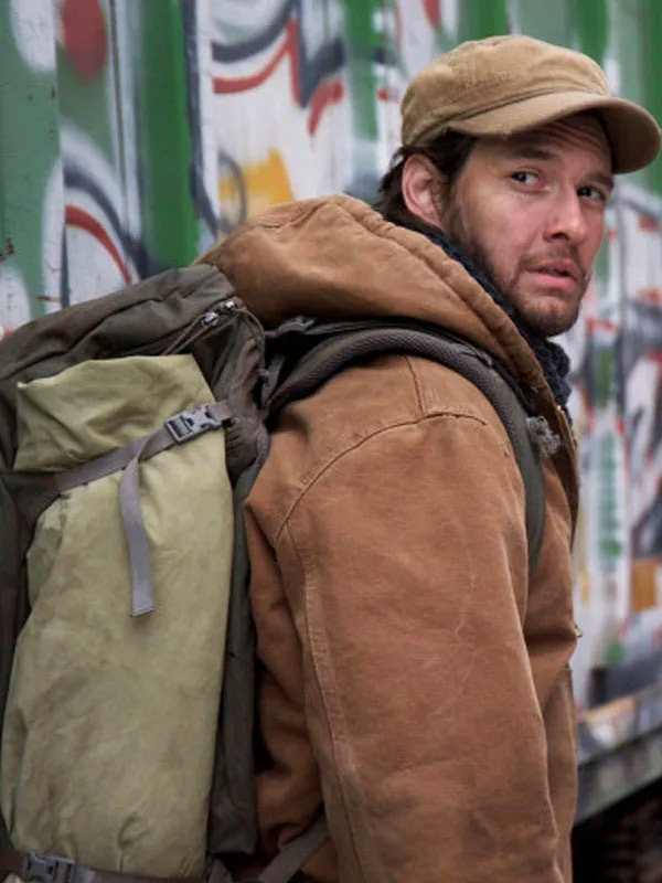 Ryan Jackie And Ryan 2014 Ben Barnes Brown Suede Leather Hooded Jacket Jackie And Ryan Ben Barnes Brown Hooded Jacket