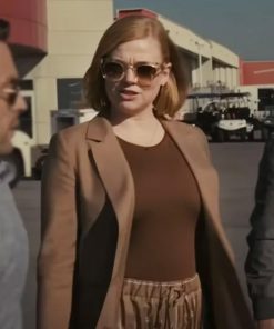 Shiv Roy TV Series Succession S04 Sarah Snook Brown Blazer