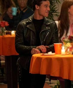 Jan Luis Castellanos Tall Girl 2 Black Leather Jacket